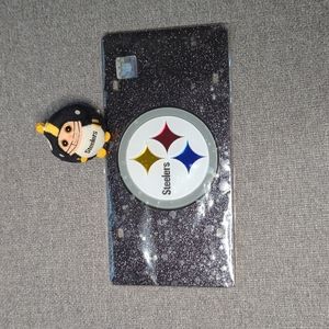 Wincraft License Plate & TY keychain puff